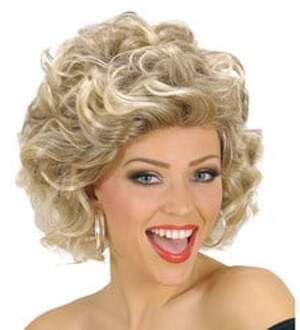 Pruik Olivia Blond- Goudblond