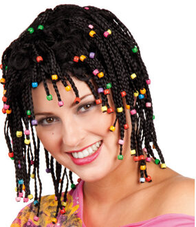 Pruik Sista Dames Zwart