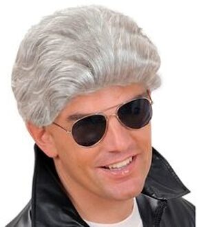 Pruik T- Birds Grijs Zilver - Grijs