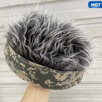 Pruik Verhuurder Hoed Europese En Amerikaanse Retro Randloos Hip-Hop Straat Hooded Cap Mannen En Vrouwen Sailor Meloen Leer cap H07