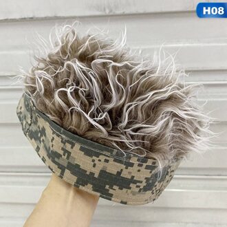 Pruik Verhuurder Hoed Europese En Amerikaanse Retro Randloos Hip-Hop Straat Hooded Cap Mannen En Vrouwen Sailor Meloen Leer cap H08