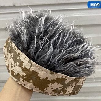 Pruik Verhuurder Hoed Europese En Amerikaanse Retro Randloos Hip-Hop Straat Hooded Cap Mannen En Vrouwen Sailor Meloen Leer cap H09