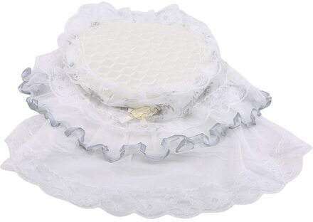 Pruimenbloesem Kant Huishoudelijke Apparaten Stofkap Art Water Dispenser Emmer Waterzuiveraar Doek Cover grijs