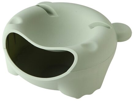 Prullenbak Double-Layer Lui Gedroogd Fruit Plaat Mobiele Telefoon Houder Fruit Crumb Huishoudelijke Moer Meloen Snack Plaat HYD88 groen