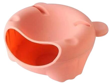 Prullenbak Double-Layer Lui Gedroogd Fruit Plaat Mobiele Telefoon Houder Fruit Crumb Huishoudelijke Moer Meloen Snack Plaat HYD88 Roze