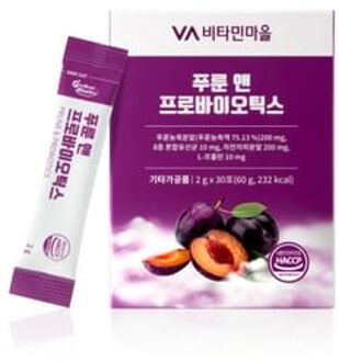 Prune & Probiotics 2025 Fall Version - 2g x 30 sticks