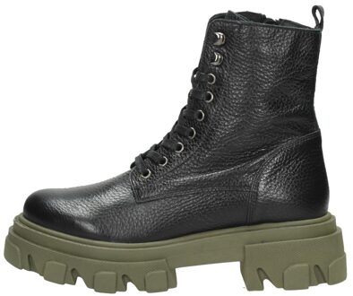 PS Poelman Dames Veterschoenen Zwart - 38
