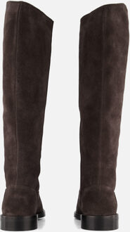 PS Poelman Hoge Laarzen bruin Suede - 36,37,38,39,40,41,42