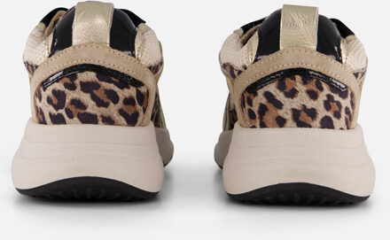 PS Poelman Sneakers beige Leer - 37,38