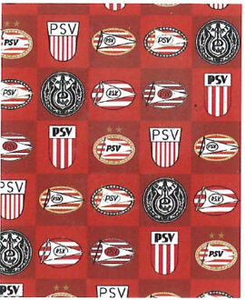 PSV Kaftpapier psv rood: 2x 70x100 cm
