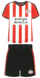 PSV shortama rood/wit, maat 140