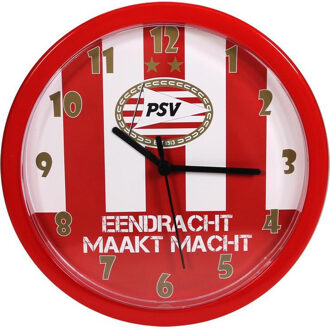 PSV wandklok eendracht maakt macht