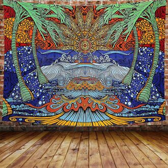 Psychedlic Mandala Tapestry Hippie Kamer Muur Opknoping Deken Art Home Decor