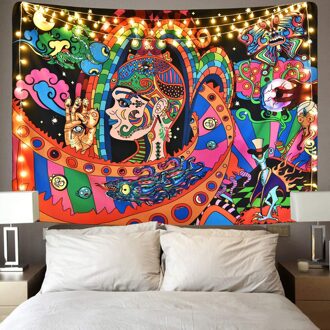 Psychedlic Mandala Tapestry Hippie Kamer Muur Opknoping Deken Art Home Decor