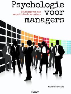 Psychologie voor managers - Boek Manon Bongers (9024404592)