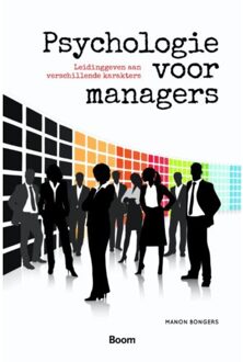 Psychologie voor managers - Boek Manon Bongers (9024404592)