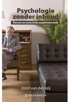 Psychologie zonder inhoud - Boek Joost van der Leij (946051085X)