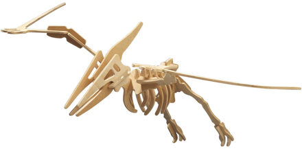 Pteranodon dinosaurus - bouwpakket - hout - 38 x 28 cm