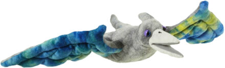 Pterosaurus dinosaurus pluche knuffel - 48 cm - speelgoed dinosaurussen knuffels - Knuffeldier Multikleur