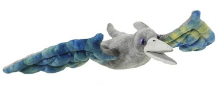 Pterosaurus dinosaurus pluche knuffel - 48 cm - speelgoed dinosaurussen knuffels - Knuffeldier Multikleur