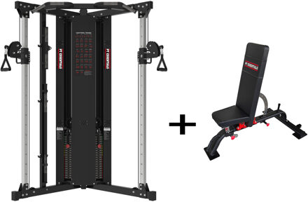 PTessentials Combo Deal - PRO Functional Trainer incl. adjustable bench
