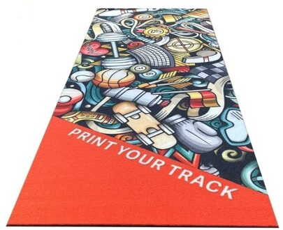 PTessentials Custom Full Colour Printed Sprinttrack - diverse afmetingen mogelijk