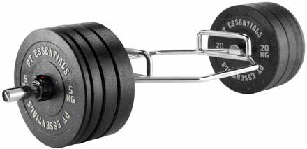 PTessentials DEADLIFT Hi Temp Bumperplate Set met Hex Bar Black