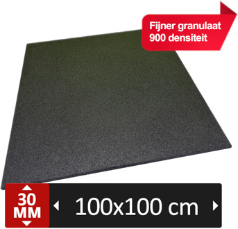 PTessentials Fit Flex In- and Outdoor rubberen tegel 100x100x3
