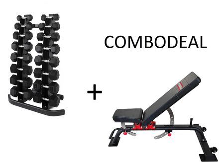 PTessentials HD Tower + Dumbbells + PRO Bench Combodeal