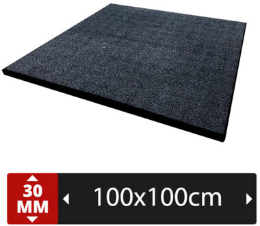 PTessentials High Density 1000 kg/m3 crossfit tegel 100x100x3 cm
