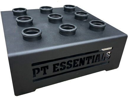 PTessentials PT Essentials 9-bar holder - opbergsysteem voor halterstangen - verticaal barbbell rack