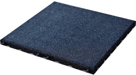 PTessentials Rubberen Vloerdelen 50 x 50 x 3 cm Zwart | losse verkoop