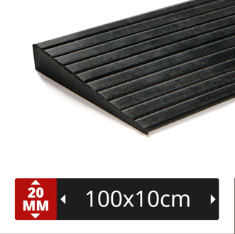 PTessentials Schuine rand 100 x 10 x 2