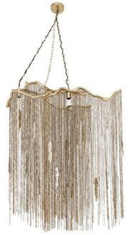 PTMD Hanglamp Wilco - 108x44x185 cm - Aluminium - Messing