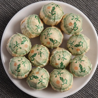 Pu'er Tea Raw Tea Iceland Gushu Tea Handmade Dragon Ball Office Compressed Mini Puer Tea 500G