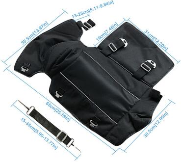 Pu Leather Been Warmer Winddicht Motorfiets Beschermende Kneepad Met Reflecterende Strip Winter Verdikte Knee Guard Protector Moto