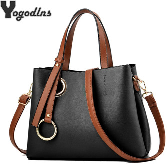PU Leather Handbags Big Capacity Women Bag High Quality Casual Female Bags Luxury Brand Tote Shoulder Bag Ladies Crossbody Purse
