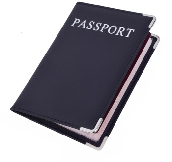 PU Leather Passport Cover Cute Business Card Holder Pouch for Travel Wallet Russian Netherland Case Women Pink