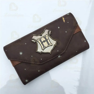 PU Leather Wallet Hogwarts Wallet Female Purse Lady Purses Phone Pocket Card Holder Purse
