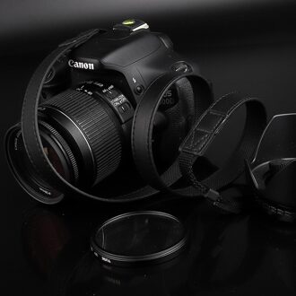 Pu Lederen Camera Strap Schouder Nek Riem Voor Canon Powershot G1X G1 X Mark Iii Ii SX60 SX540 Hs G5X g3X G7X G9X Ii G7XII SX50 zwart