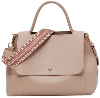 Pu Lederen Handtas Schoudertassen Grote Capaciteit Casual Tote Boodschappentas Vrouwen Handtas Portemonnees En Handtassen khaki
