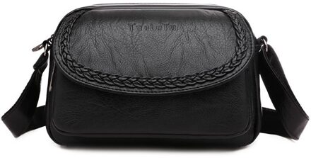 Pu Lederen Portemonnees En Handtassen Schoudertas Casual Cross Body Bags Voor Vrouwen Little Bag Sac Een belangrijkste Tassen stijl 3