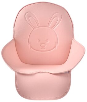 Pu Leer Waterdicht Universele Kinderstoel Zitkussen Cover Mat Voeden Stoel Kussen Mat Voor Baby Kids Roze