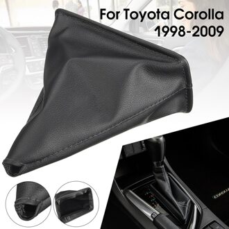 Pu Leer Zwart Versnellingspook Versnellingspook Kragen Gaiter Boot Cover Voor Toyota Corolla 1998 1999 2000 2001 2002 2003