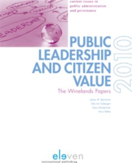 Public leadership and citizen value / 2010 - eBook Boom uitgevers Den Haag (9460944655)