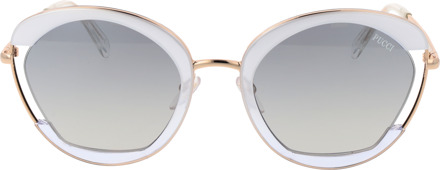 Pucci Zonnebril EP0099 24B 54 - maat Goud