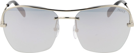 Pucci Zonnebril EP0225 16C 56 Zilver