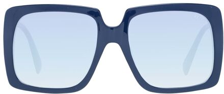 Pucci Zonnebril Oversized Vierkant Navy