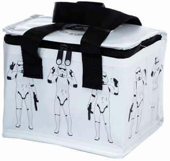 Puckator Kleine lunch koeltas - Stormtrooper print - 21 x 16 x 14 cm - 4,7 liter - Koeltas Multikleur