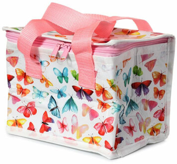 Puckator Kleine lunch koeltas - Vlinder print - 21 x 15 x 14 - 4,4 liter - Koeltas Multikleur